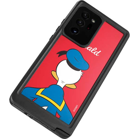 Disney Friends Donald Duck Backwards Galaxy Note20 Ultra 5G Waterproof Case